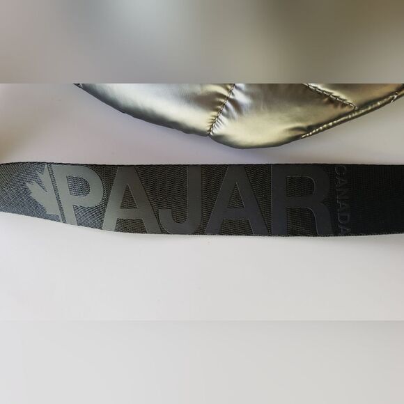 NWT Pajar Quilted Belt Bag Fanny Pack in Gunmetal - Picture 6 of 10